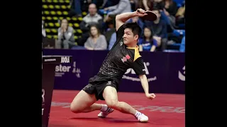 Fan Zhendong brutal forehand slice! Watch to the end!