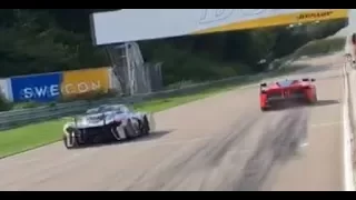 McLaren P1 GT-R vs Ferrari FXX-K ALL OUT at Autoropa Racing Days 2017