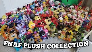 MY ENTIRE FNAF PLUSH COLLECTION!!!