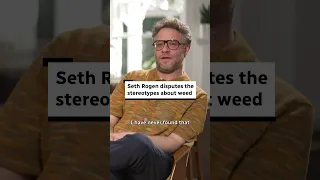 Seth Rogen disputes the stereotypes about weed #shorts