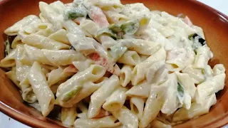 Chicken Macaroni pasta//middle east recipe #Mhemzkie channel