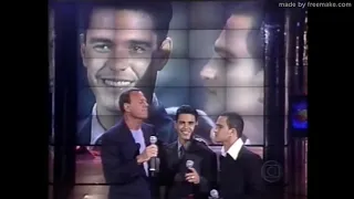 Domingão do Faustão | Julio Iglesias e Zezé Di Camargo & Luciano cantam "Dois Amigos" em 1999