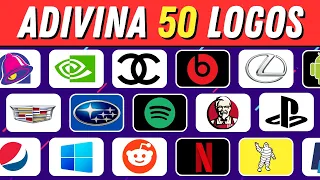 ¡Adivina 50 Logos en 3 Segundos! 🌟🚀 ¿Estás Listo para el Desafío? 💥🤔