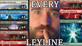 I FUEL MY DECK WITH LEYLINES INSTEAD OF MANA! Turn 2 Combo Historic MTG Arena
