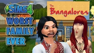 Creating the Worst Family In Sims 4 - The Bangalores Episode 1
