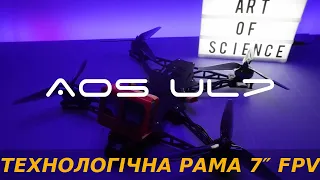 Піднімаємо 7-дюймові FPV на новий рівень: Летіть далі, летіть швидше! // AOS UL7