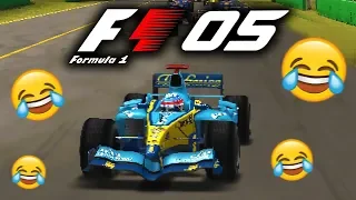 PLAYING F1 05 CAREER MODE (F1 2005 PS2 Game)