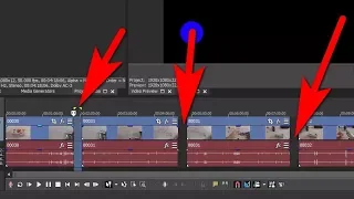 How to Delete Gaps between clips in Vegas Pro (Auto Ripple, Delete, F)