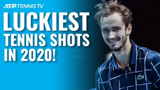 Luckiest Tennis Shots in 2020! 🍀