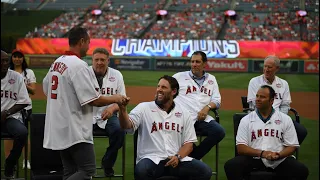 Angels 2002 World Series team introduced 20 years later