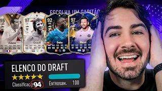 QUASE 94!!! O MELHOR DRAFT DO CANAL COM UM TOTS ABSURDO! FC 24