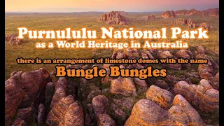 Purnululu National Park Australia. and the composition of limestone, namely Bungle Bungles