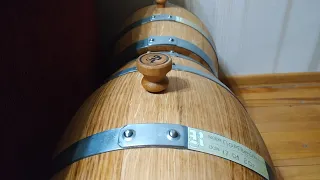 Подготовка бочек под яблочный бренди и вина для первой заливки!