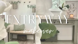 ENTRYWAY MAKEOVER + SPRING DECORATE WITH ME 2023 | DIY THRIFT FLIP