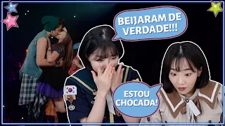 GRUPO DE KPOP REAGE A MÚSICAS INFANTIS BRASILEIRAS (COM MANITO)