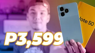 NAKAKATAKOT - realme Note 50 review (Tagalog)