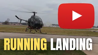 Unexpected Challenges: Running Landing Across the Runway in a Helicopter Checkride