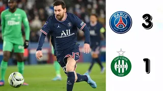 PSG - Saint Etienne 3-1 | all goals and extended highlights