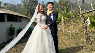 Welcome to my sister wedding || Nepali Christain wedding || Gyemkith & Pem Tshering || pranitavlog