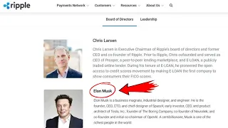 ТОЛЬКО ЧТО!! ИЛОН МАСК ВОШЕЛ В СОВЕТ ДИРЕКТОРОВ RIPPLE! XRP ГОТОВИТСЯ К МОЩНОМУ ВЗРЫВУ! ПРОГНОЗ РИПЛ