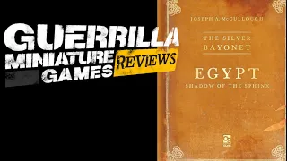 GMG Reviews - The Silver Bayonet: Egypt by Osprey Games