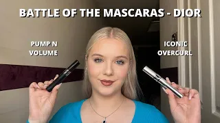 Which Dior Mascara is the best? Pump n Volume VS Iconic Overcurl