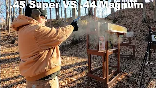 Big Animal Defense - .45 Super VS .44 Magnum Underwood Hard Cast