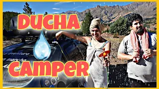 Cómo nos DUCHAMOS en el COCHE CAMPER // Ducha Vanlife en autocaravana