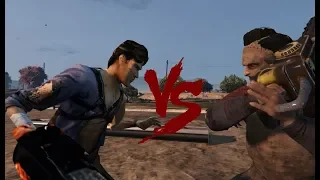 Ash Williams VS Leatherface - Death Battle (GTA 5)