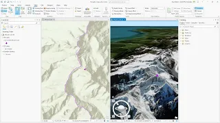 Navigate maps and scenes in ArcGIS Pro