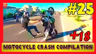 Motocycle Crash Compilation +18 # 25 Moto Crashes Accident Video Подборка Аварий