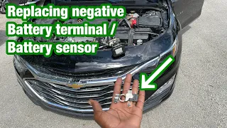 Replacing the negative bettery terminal on a chevy Malibu