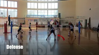 2025 Lana GOMILANOVIC_P4 (SRB) '24 Spring Highlights (6'0 / 9'9)  #StudentRecruit  | EliteVolley.com