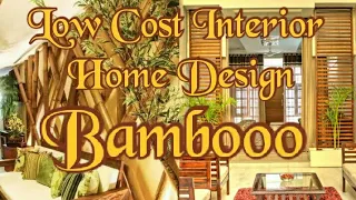 Beautiful Interior Decoration Ideas Using Bamboo