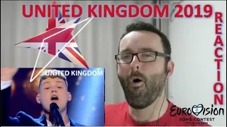 🇬🇧🇬🇧 United Kingdom Eurovision 2019 REACTION 🇬🇧🇬🇧