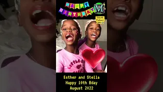#Madonna #Family ~ #Happy #Birthday ~ #Stella #and #Esther ~ #10th #years #old || #Subscribe 🌹