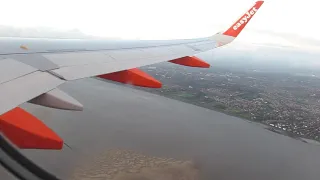 Liverpool Airport LPL - take off - Onboard - Easyjet A320