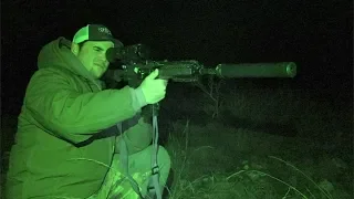 EPIC Thermal Wild Hog Hunting!!! - CATCH CLEAN COOK (Night Vision)