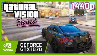 GTA 5 (1440p) NaturalVision Evolved | GTX 1070 | Very High Settings | PC Gameplay Benchmark FPS TEST
