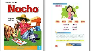 Libro Nacho -Lección de MAMÁ -Lección de PAPÁ -Lección de SAPO / Nacho Lee -La cartilla del Nacho.