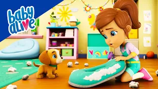 La Salle De Jeux Est En Désordre ! 🌈 Dessin Animé Pour Bébé 🌈 Baby Alive Français 💕