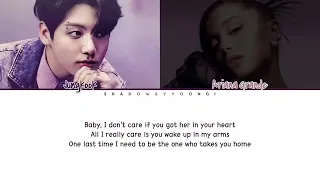 ~ONE LAST TIME ~ by ariana grande × jeon jungkook-AI covrr