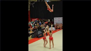 Acro Gymnastics Dynamic IDP performance - Let's Get Loud - Jennifer Lopez
