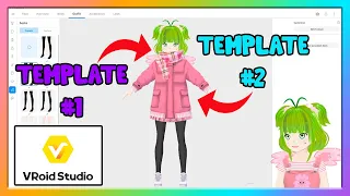 Vroid Studio: 'Layering Clothing Templates' Tutorial! This is such a cool feature!