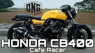 HONDA CAFE RACER CB400 in "PHILIPPINES"?! Pinoy builder