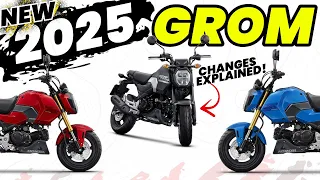 NEW 2025 Honda GROM 125 FIRST LOOK + Changes Explained!