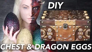 Making Daenerys Dragon Eggs & Chest | Game of Thrones