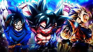 THE POWER OF THE ULTIMATE TECHNIQUE! THE FULL SPIRIT BOMB TEAM! | Dragon Ball Legends
