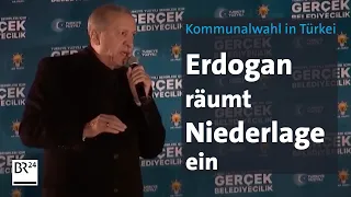 Kommunalwahlen in der Türkei: Niederlage für Erdogans Partei | BR24