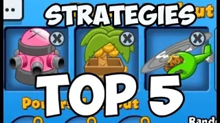 My TOP 5 Best STRATEGIES - Bloons TD Battles Part 1